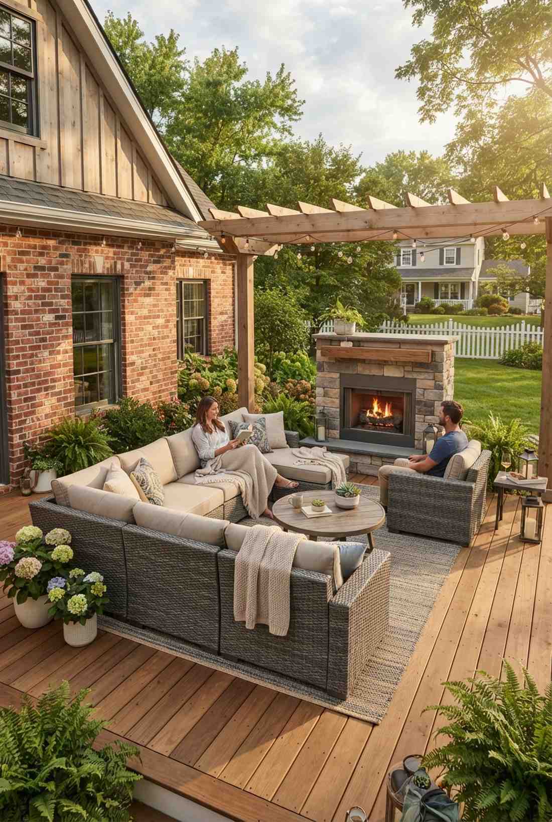 l shaped sectional corner fireplace