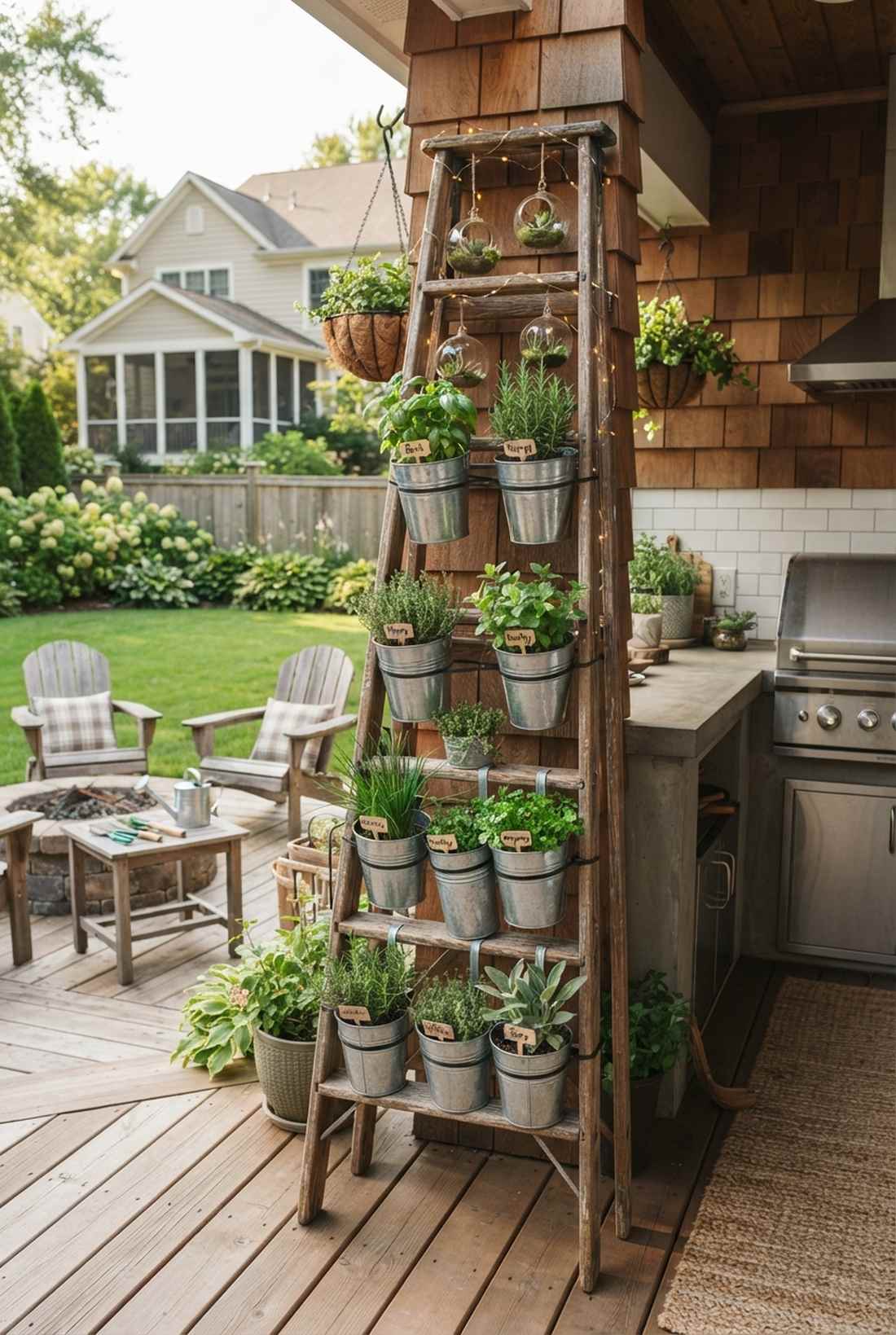 ladder display gardens