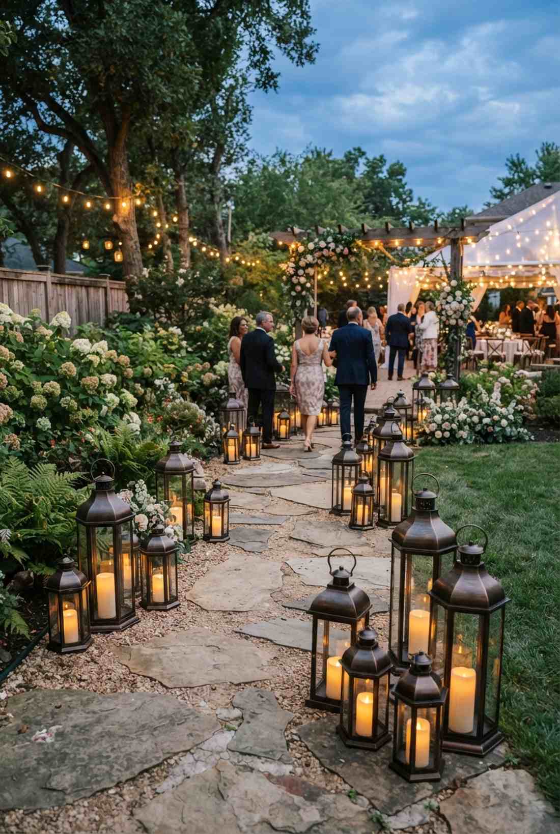 lantern pathway lighting