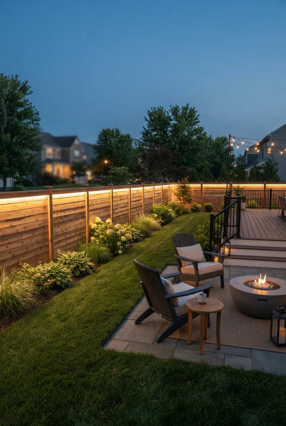 low voltage fence rail strips