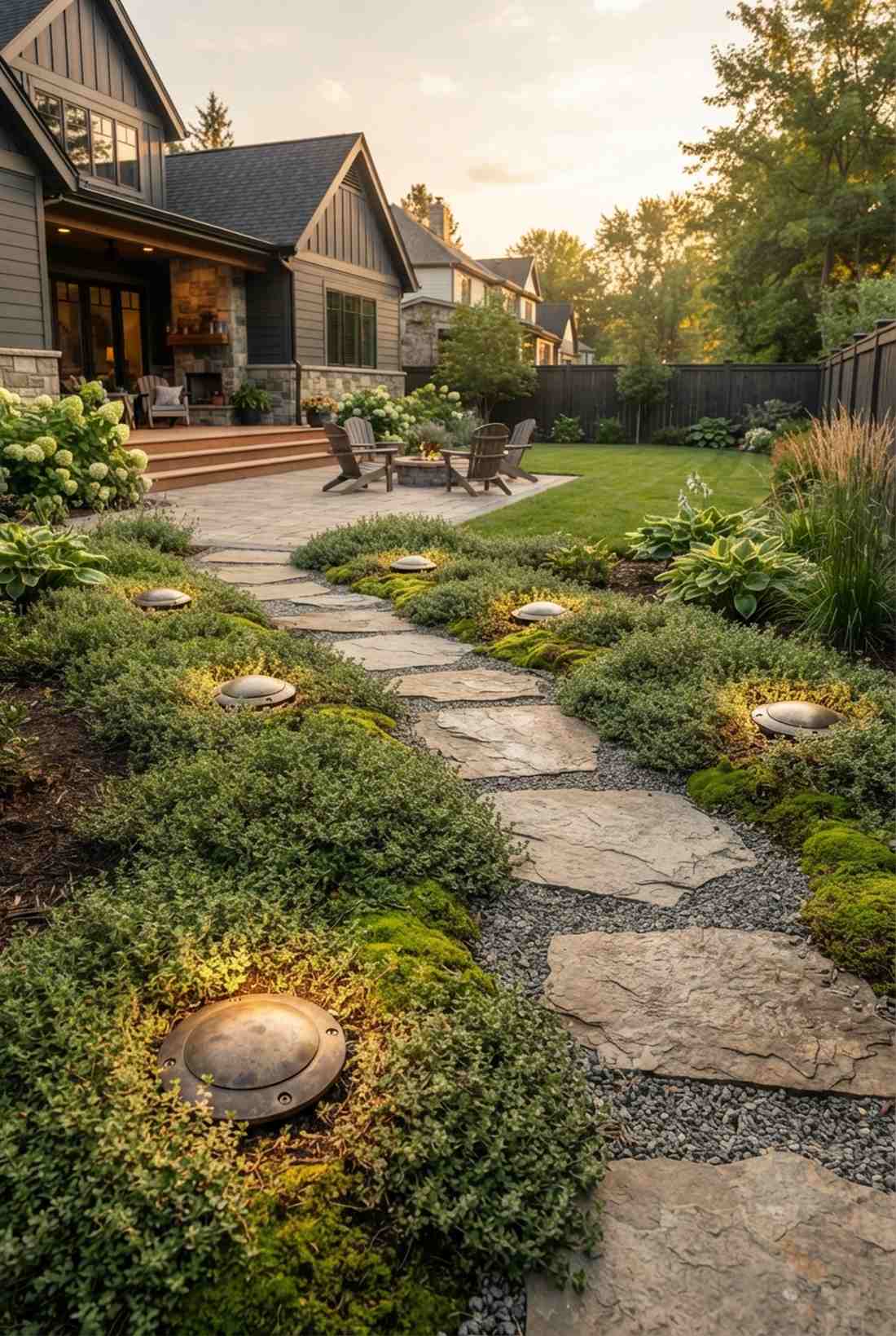 recessed well lights for groundcovers