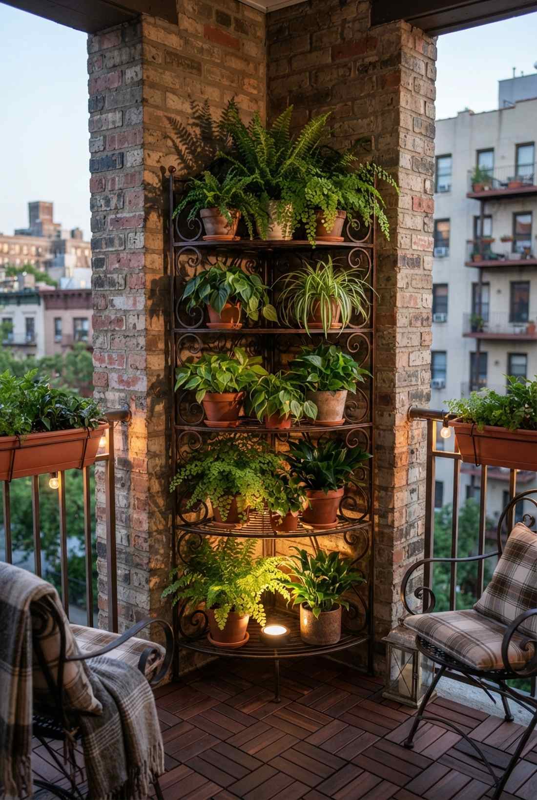 rotating vertical planters