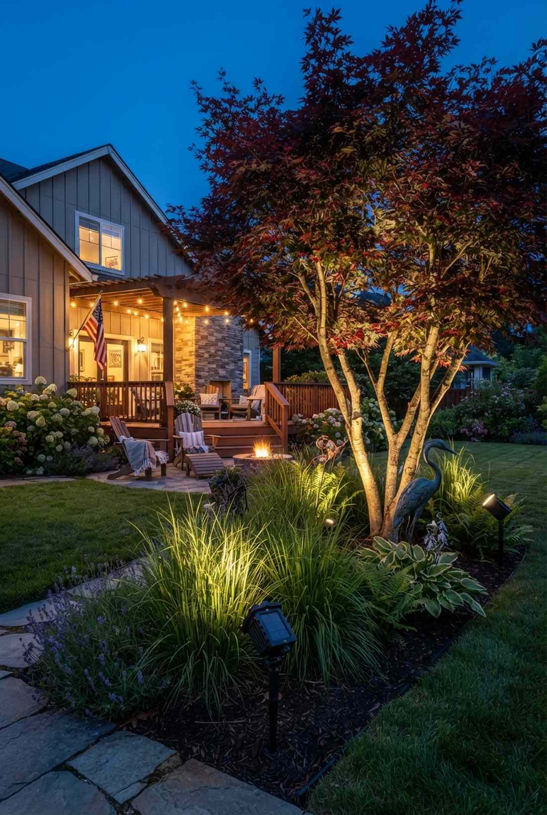solar spot accent lights