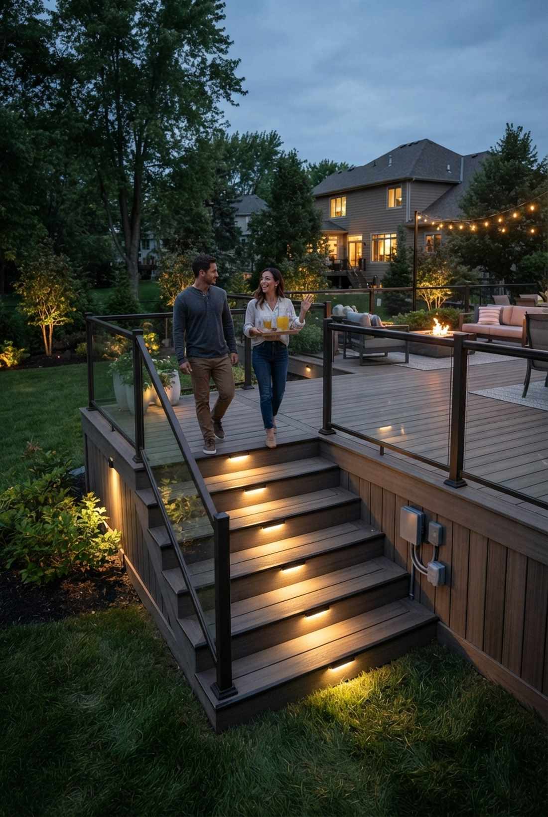 alexa controlled step lights