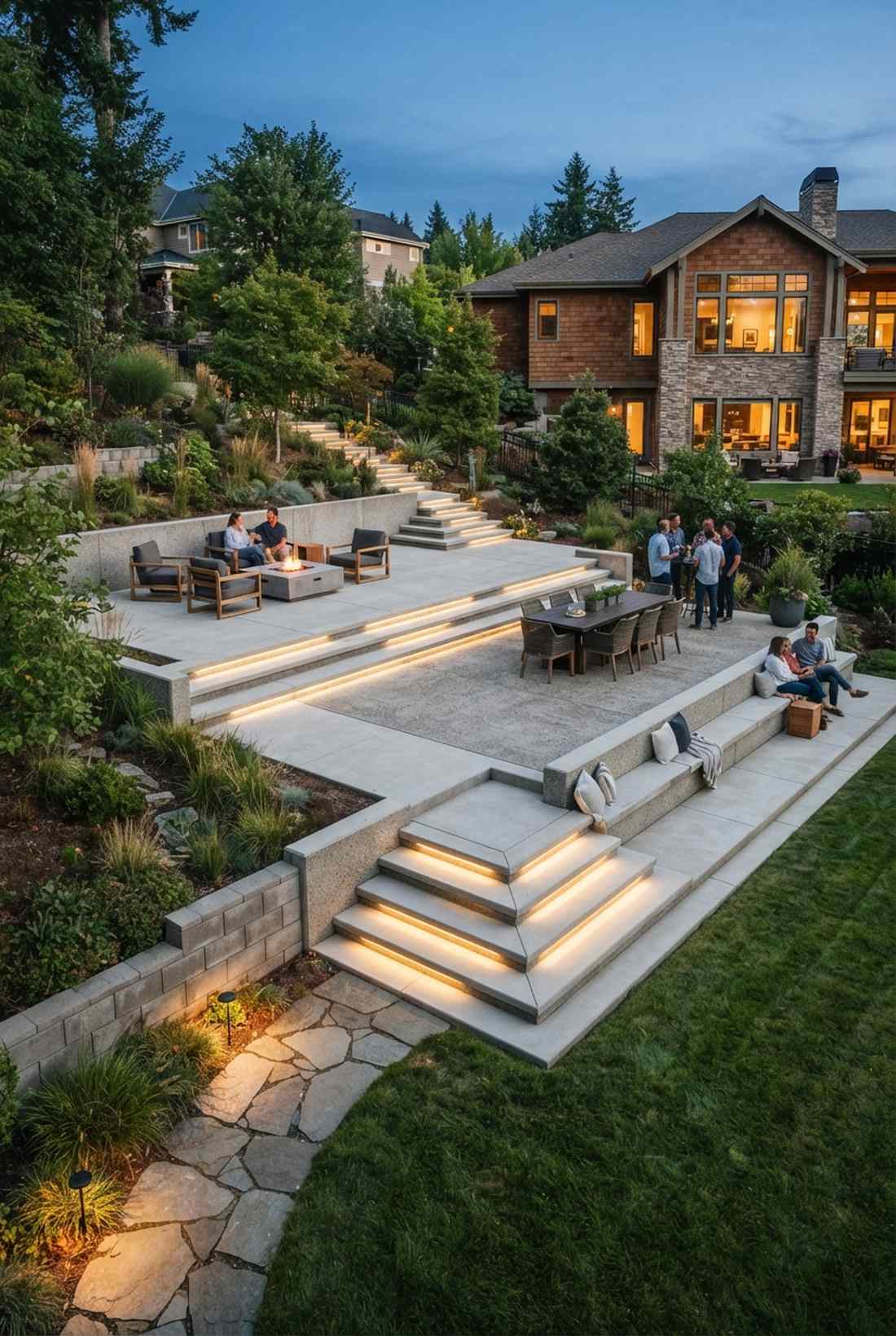 bi level terrace systems
