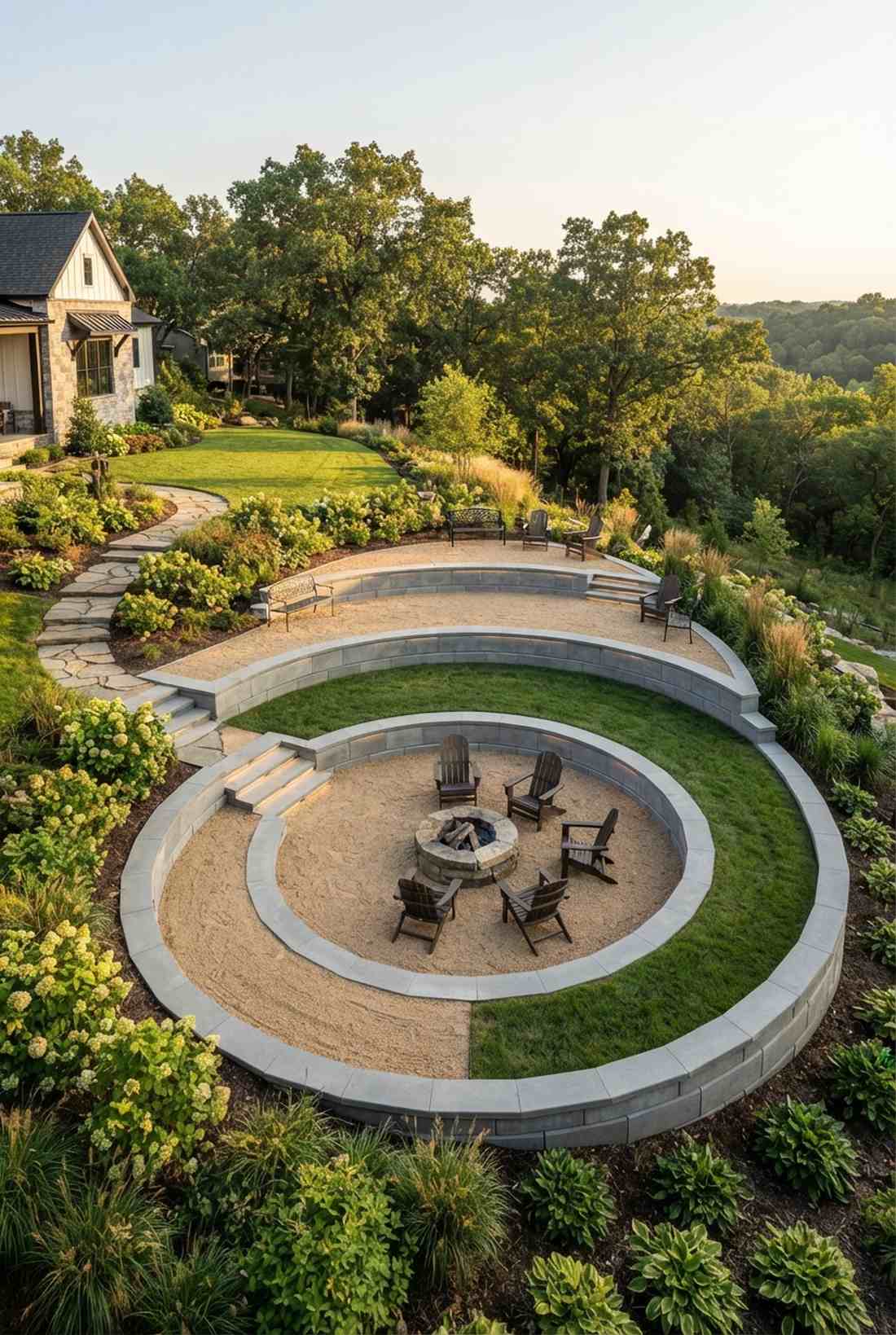 concentric ring amphitheater