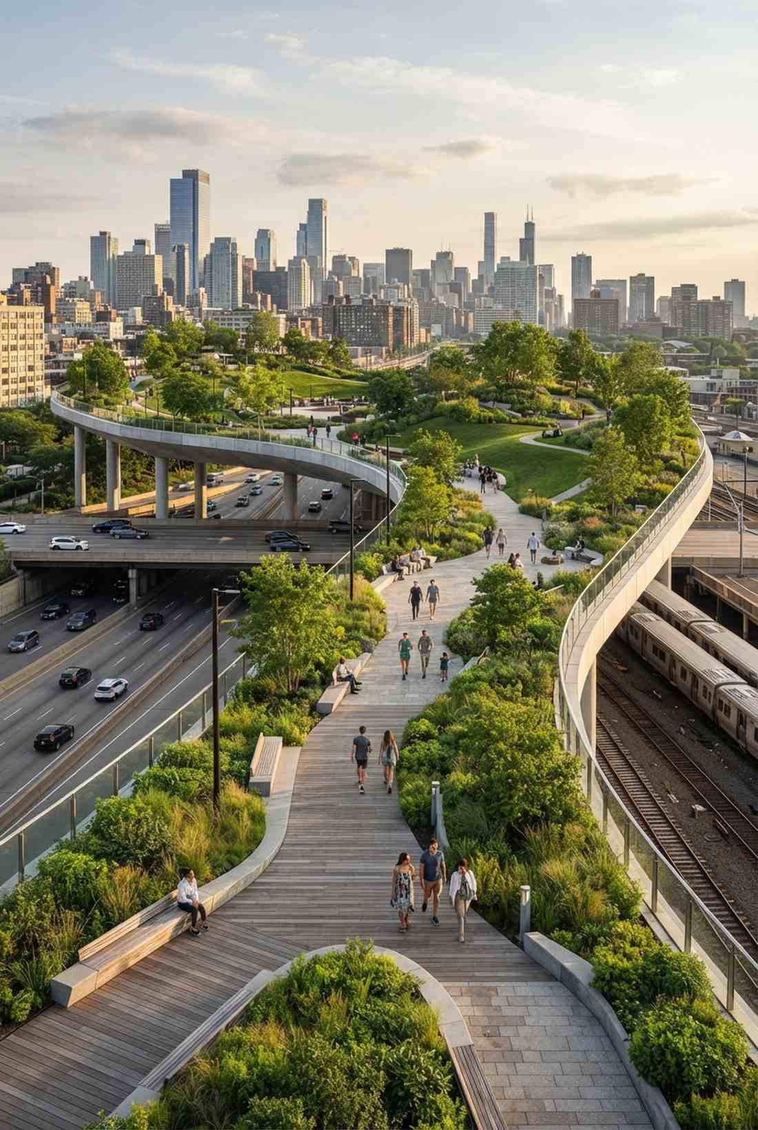 elevated park platforms