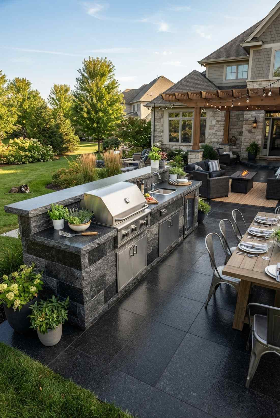 granite pavers multi finish