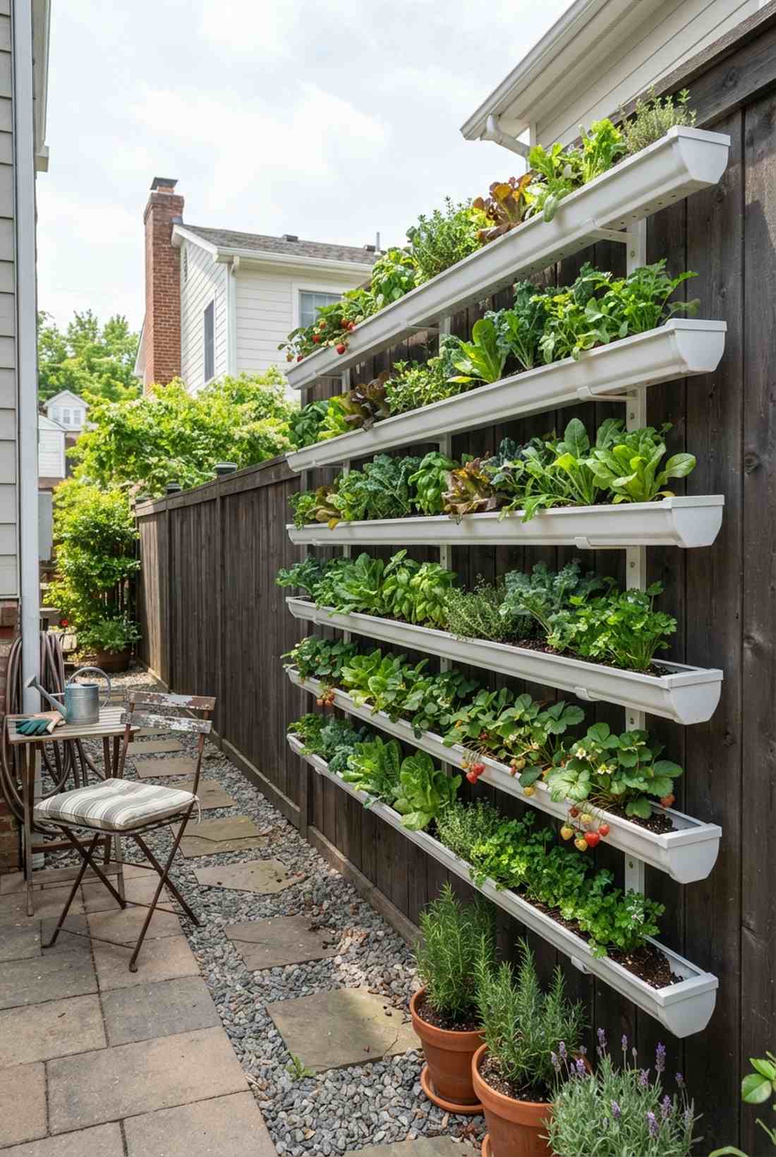 gutter garden system