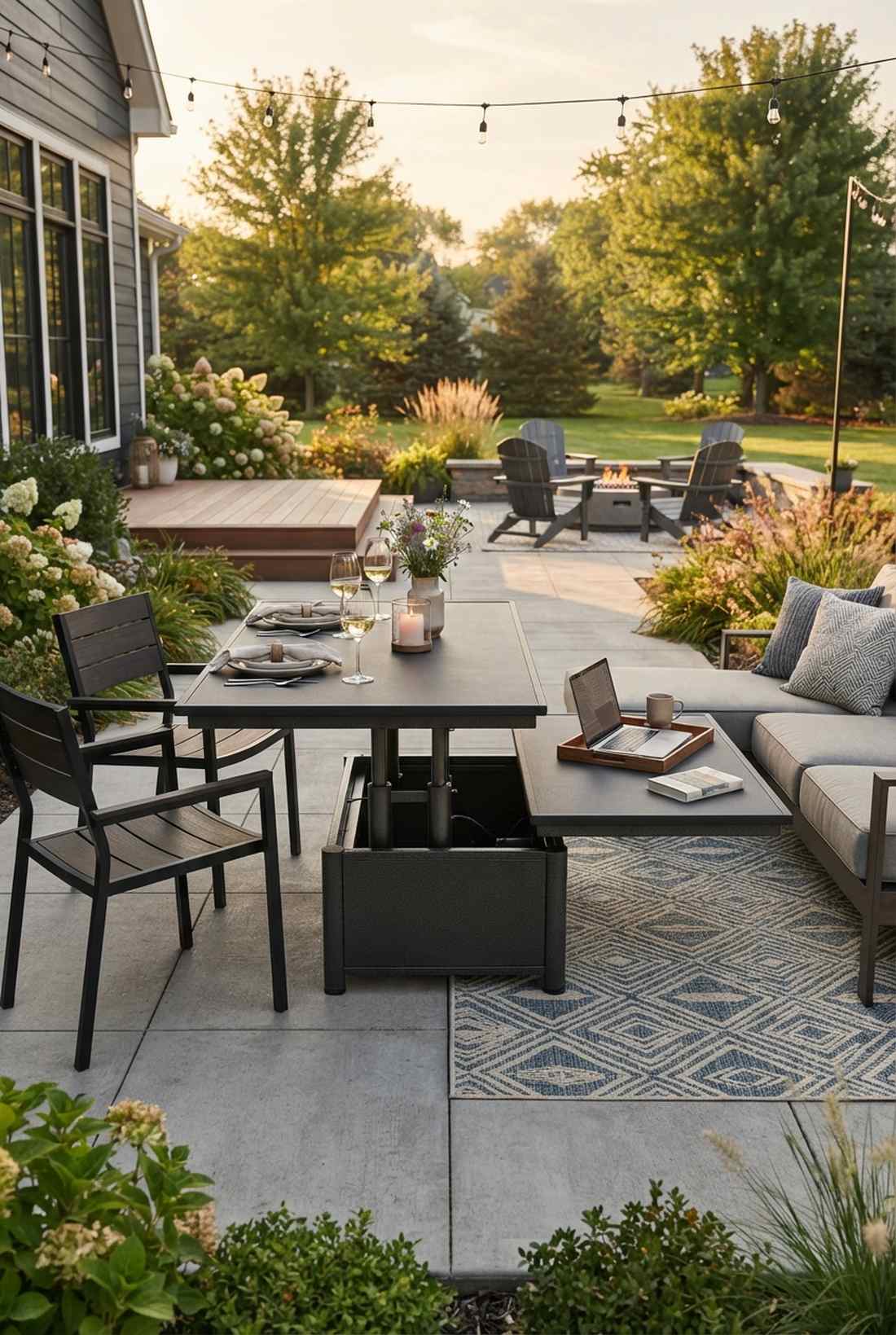 height adjustable table