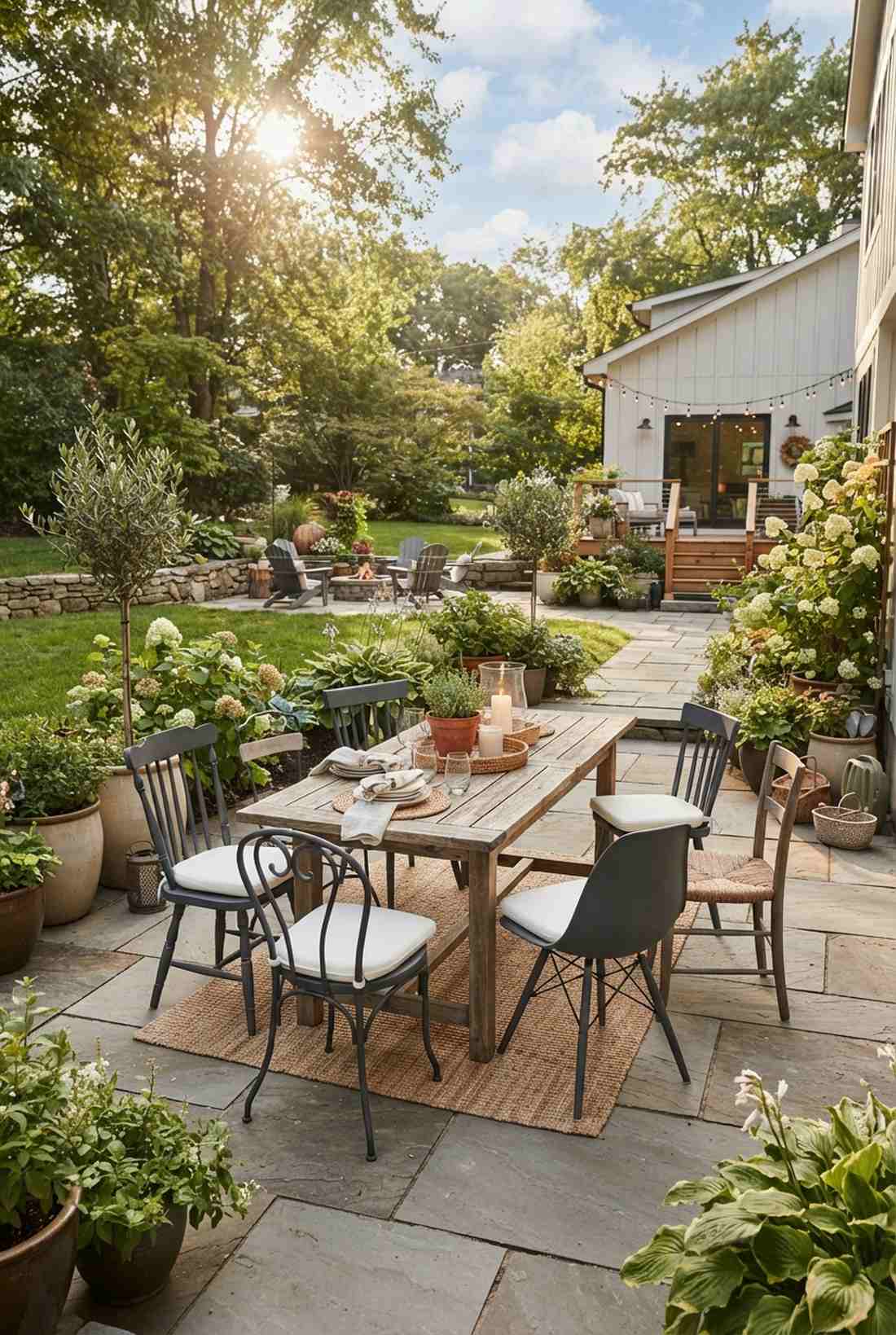 mixed seating eclectic gathering