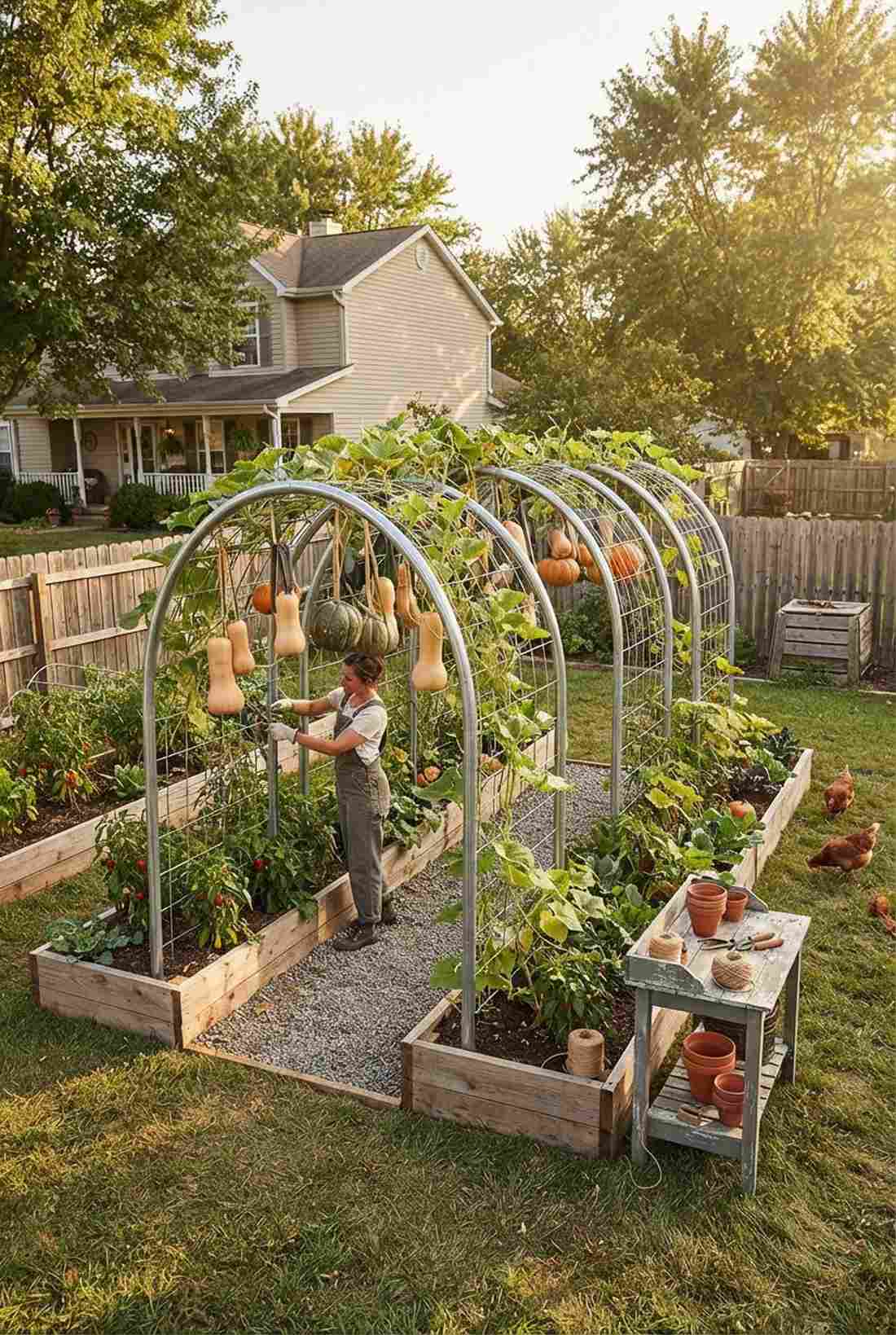 obelisk trellises