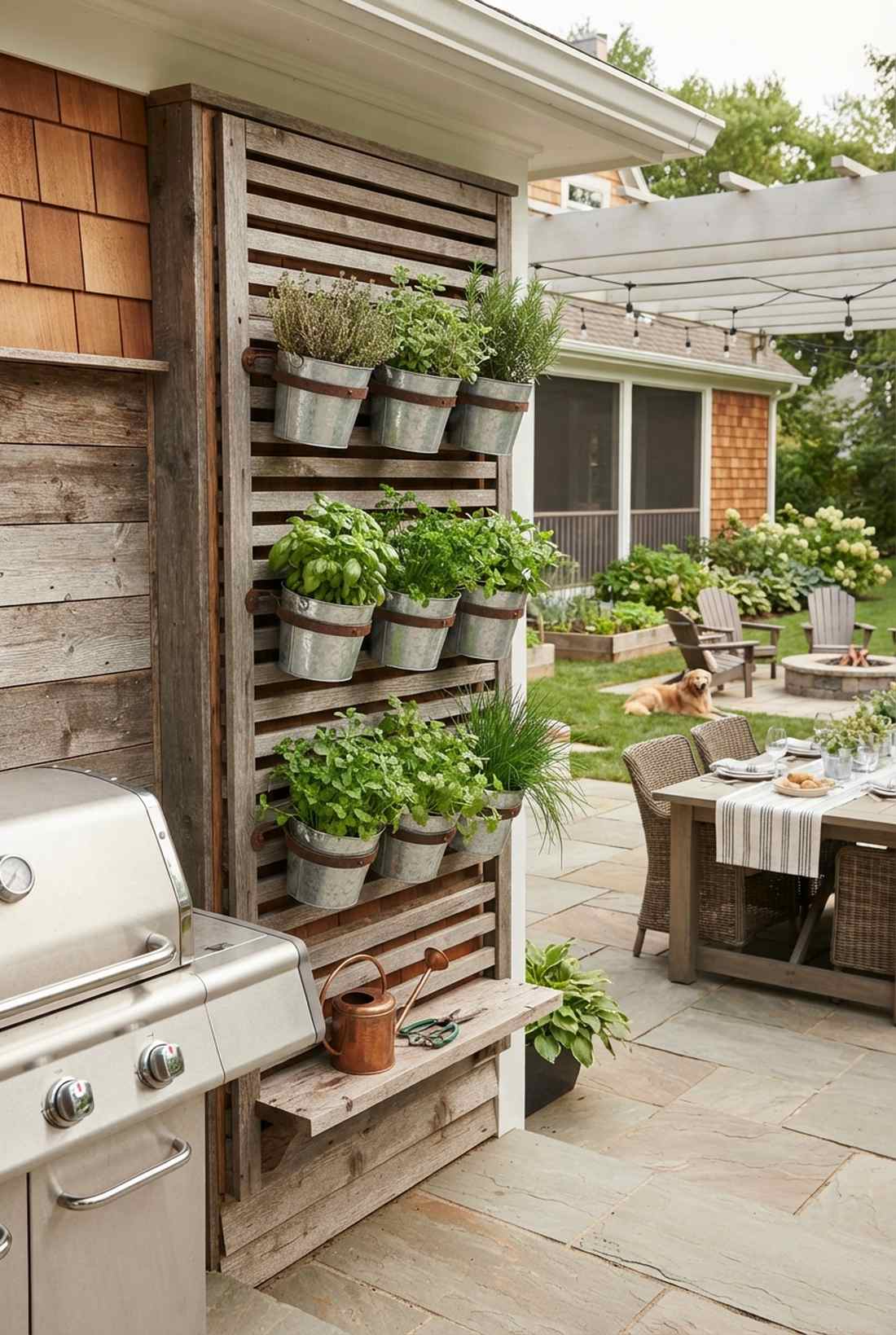 vertical herb gardens