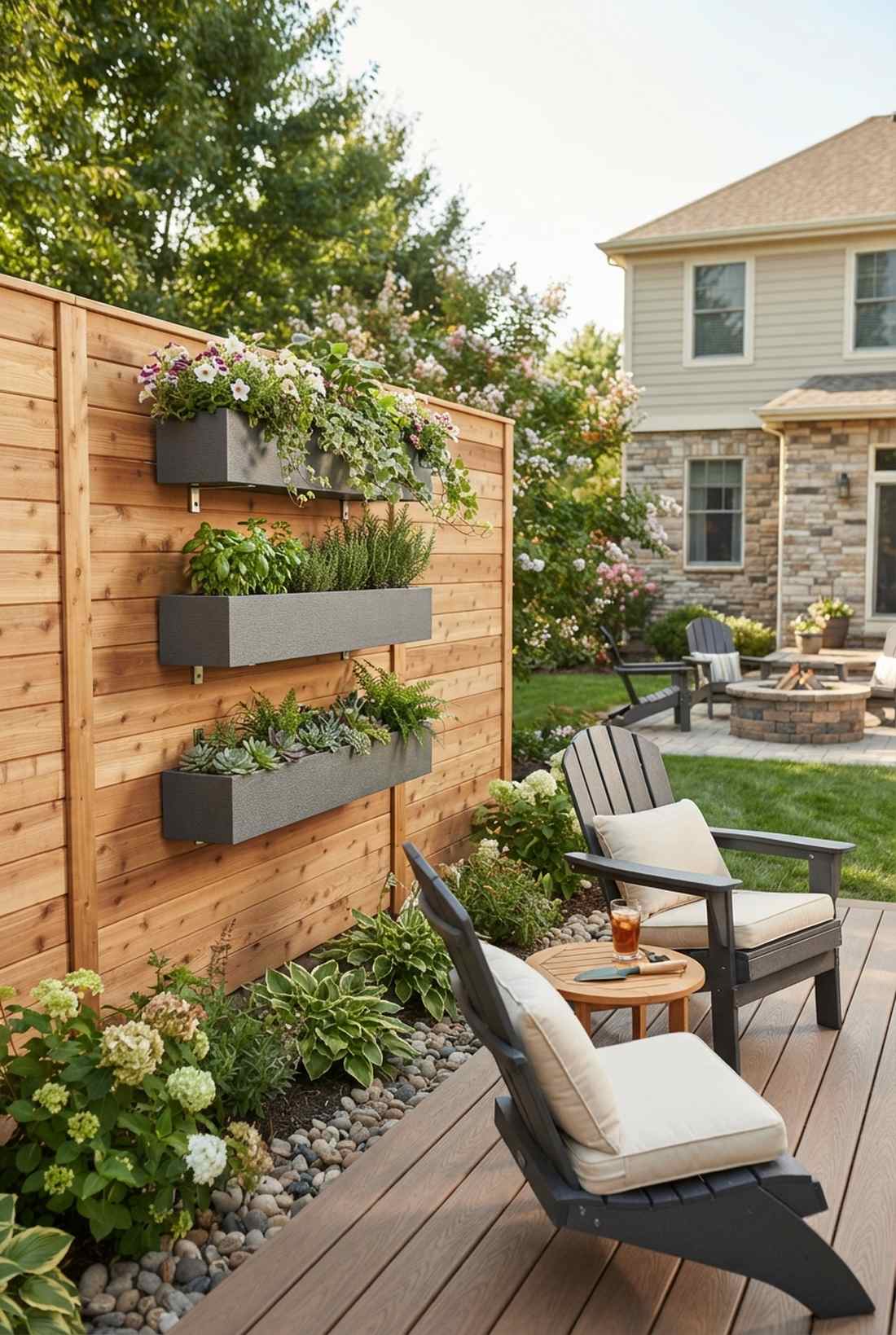 vertical wall mounted boxes