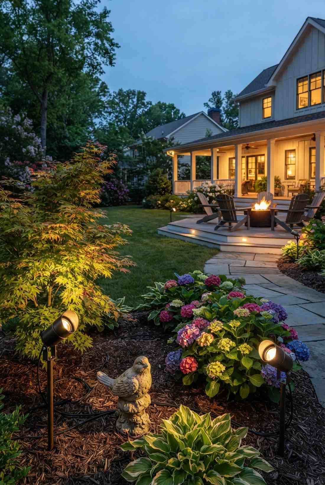 adjustable landscape spotlights