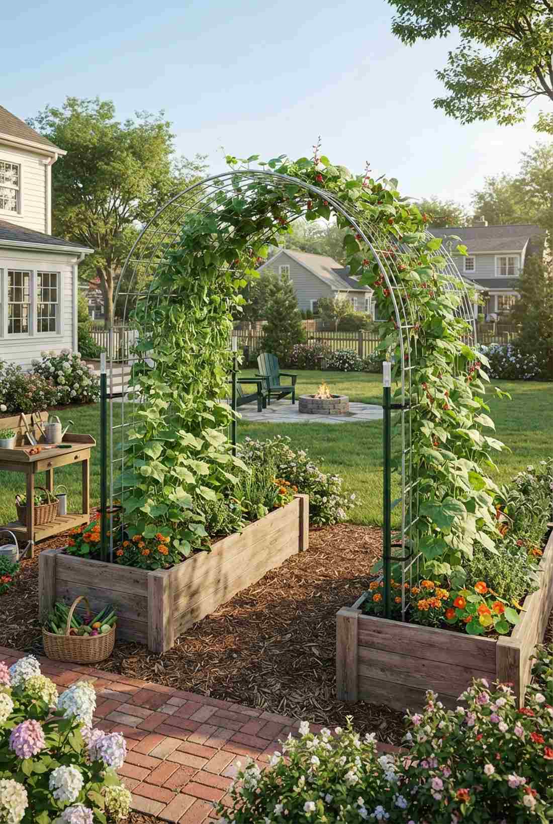 bamboo teepee framework