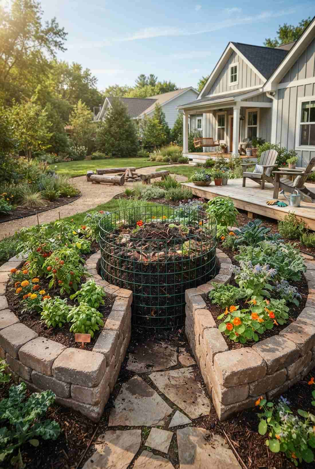 circular keyhole bed