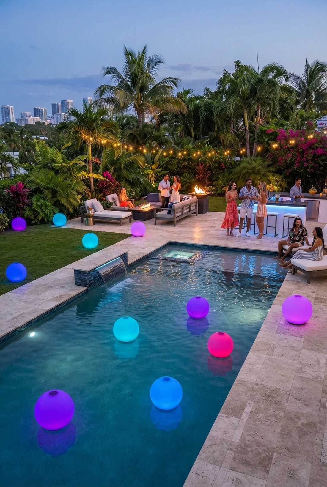 color changing rgb globe lights