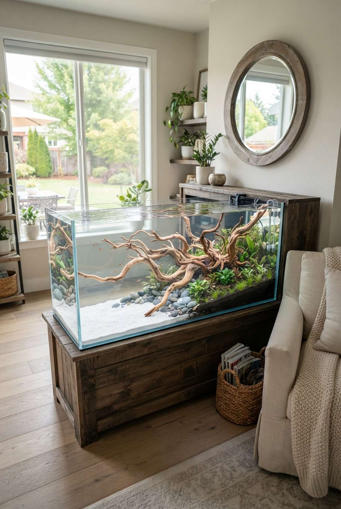 driftwood section dividers