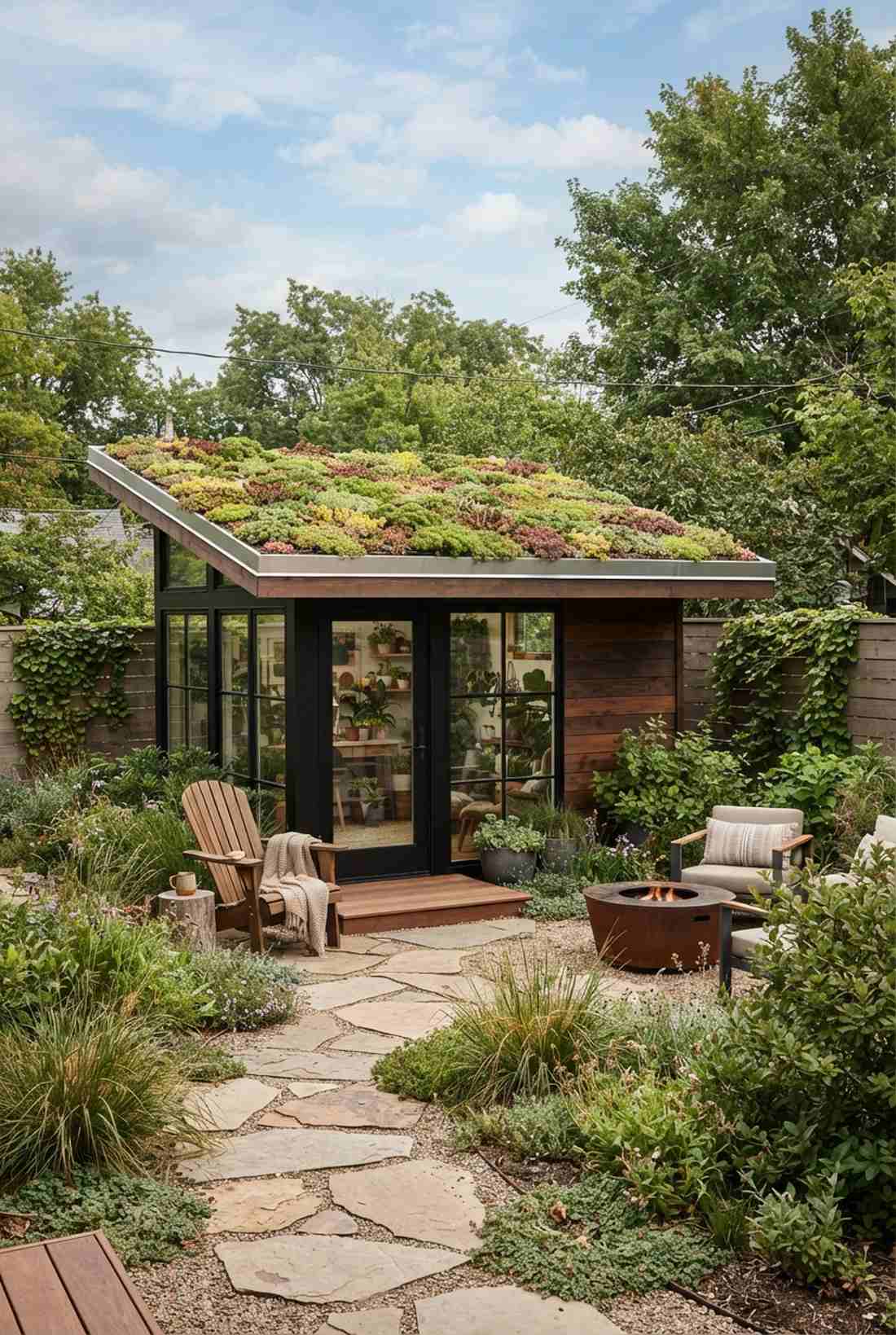 extensive green roofs