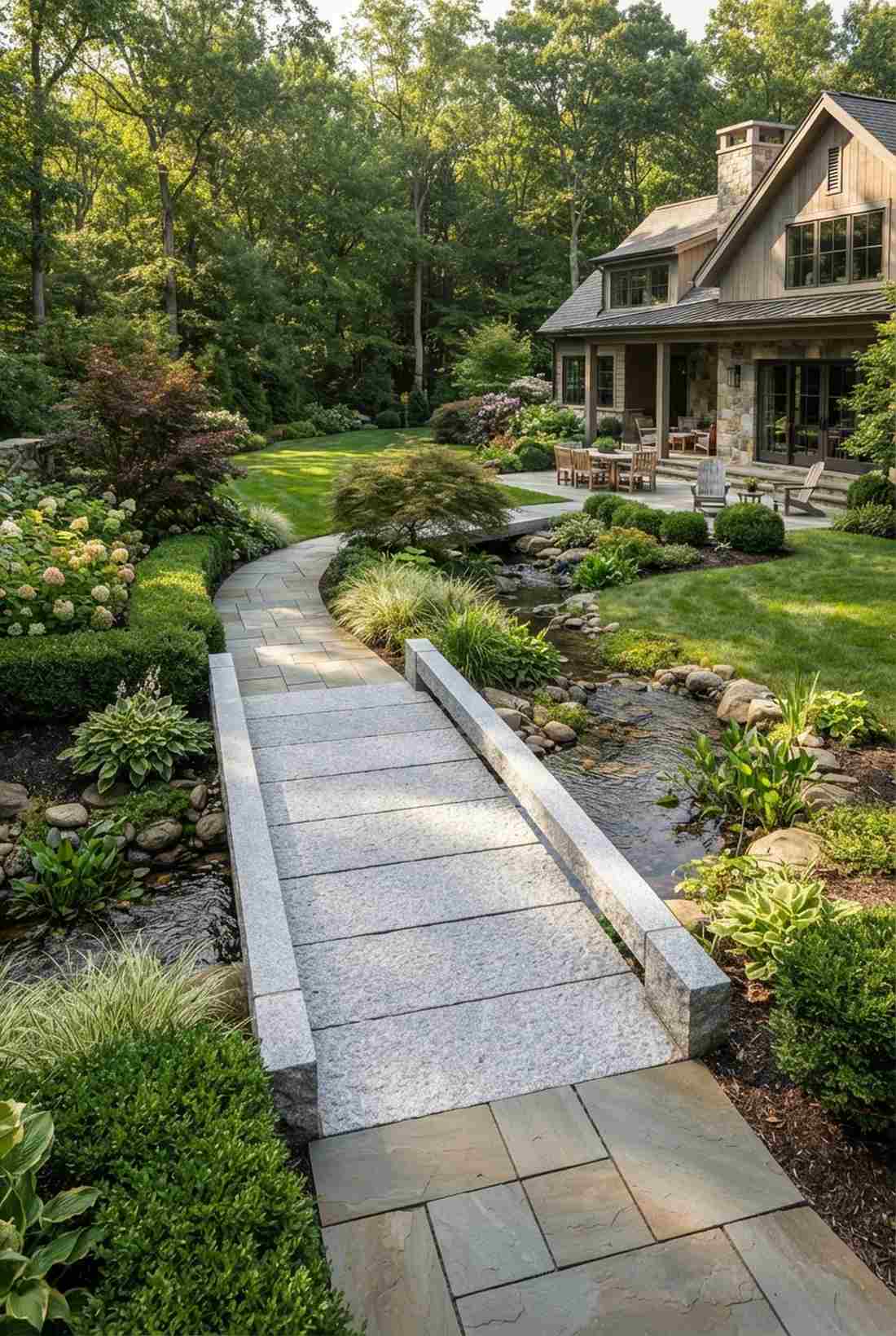 granite plank bridge