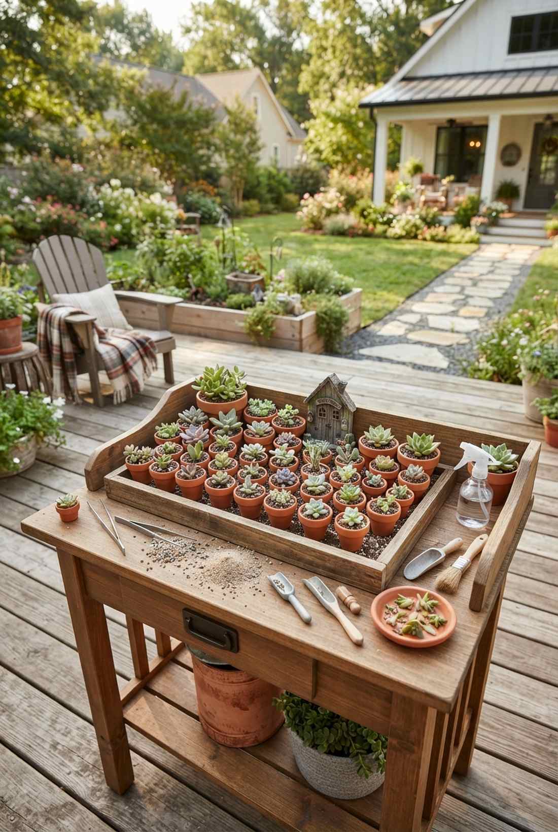 miniature flowerpots
