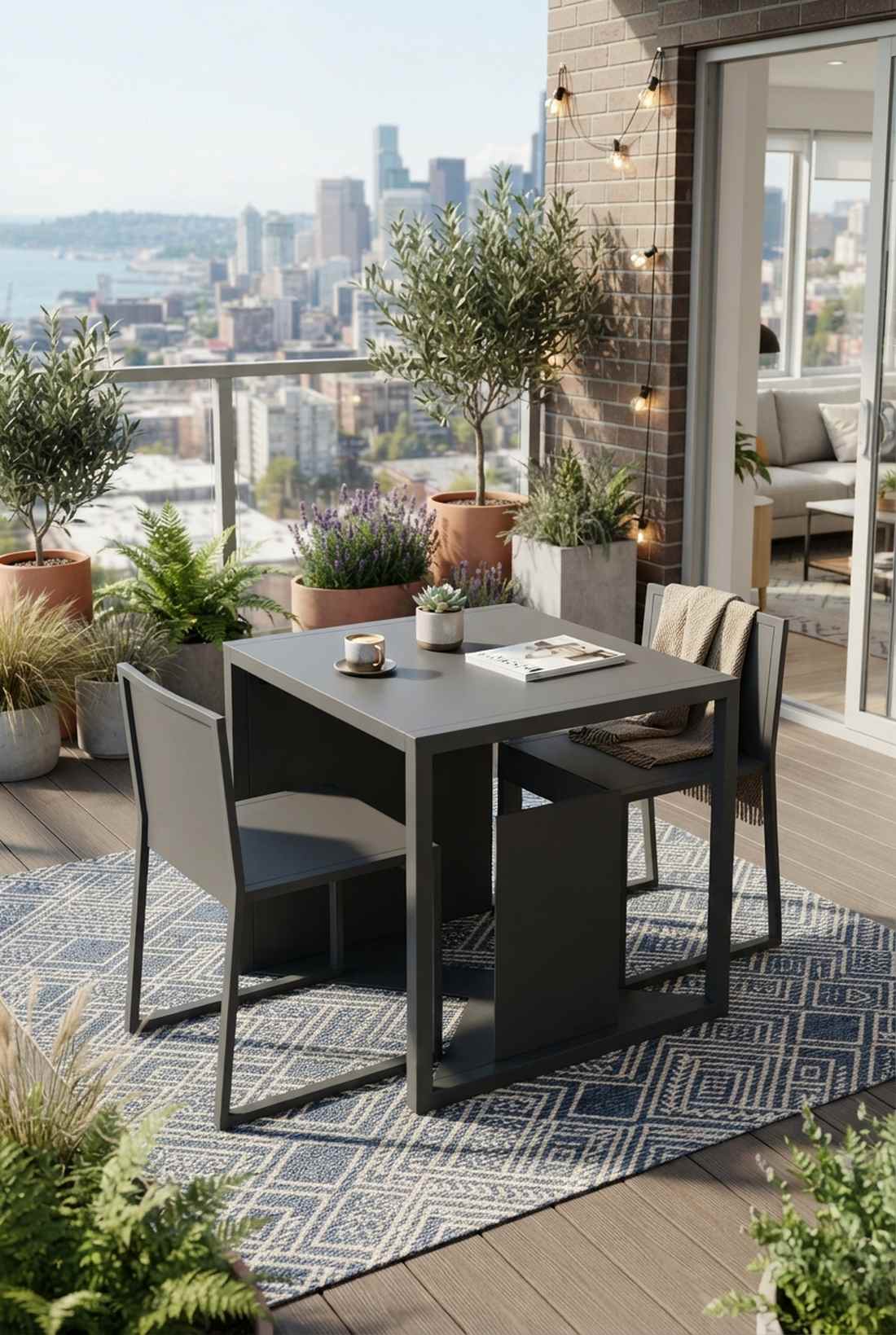 nesting balcony set