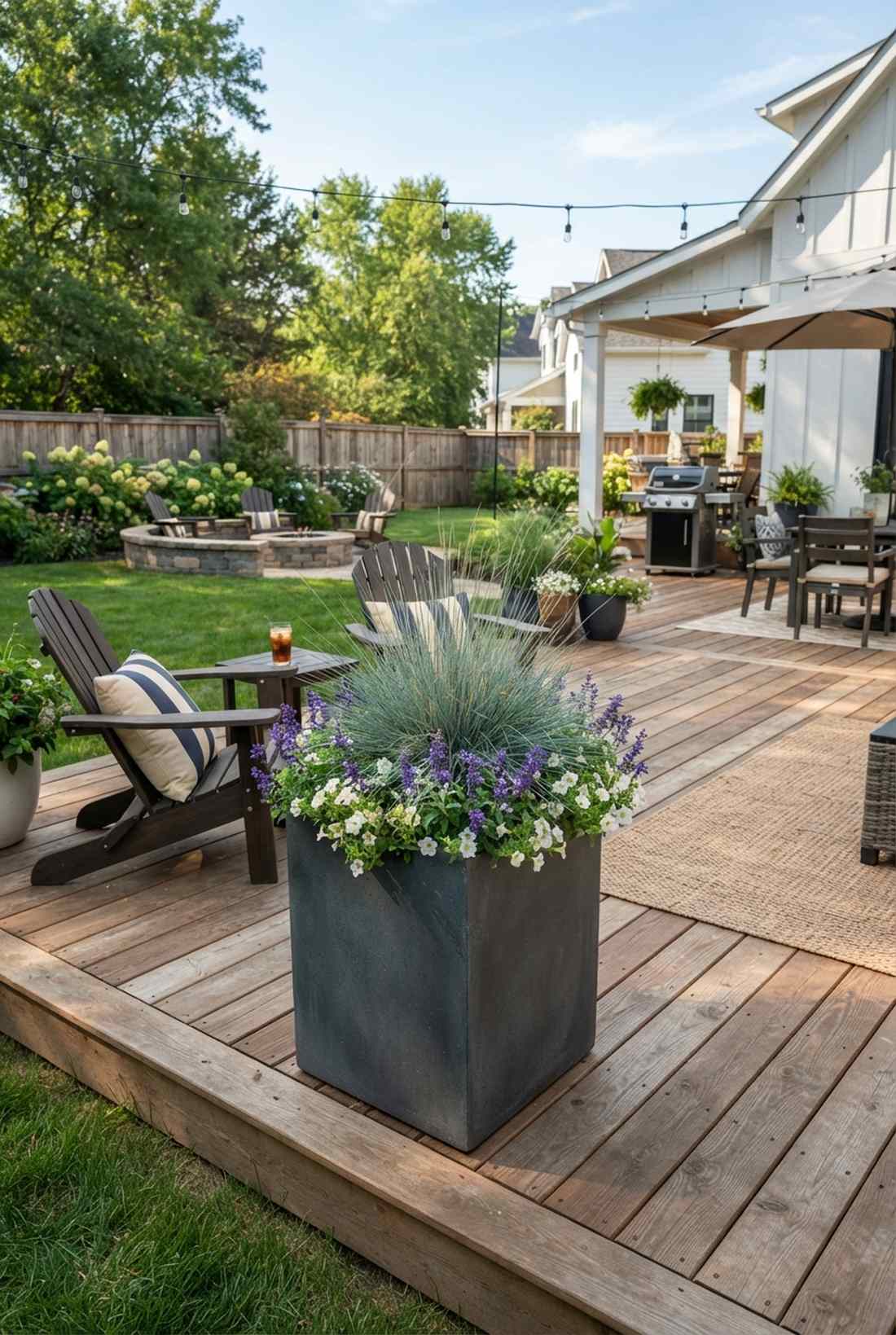 ornamental grass accent combo