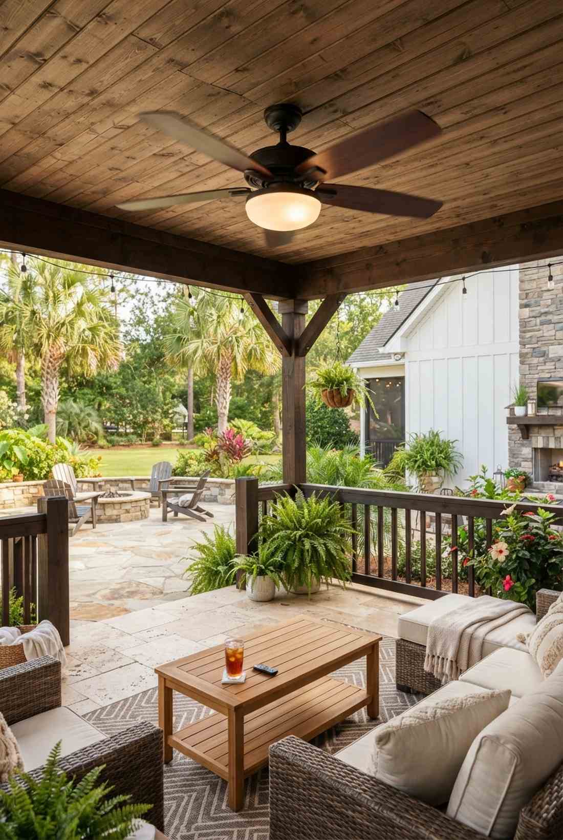 outdoor ceiling fan light kits
