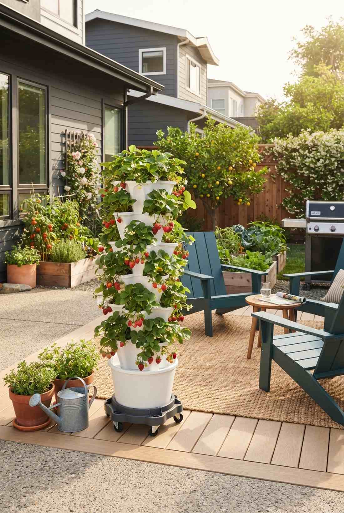 tower planter