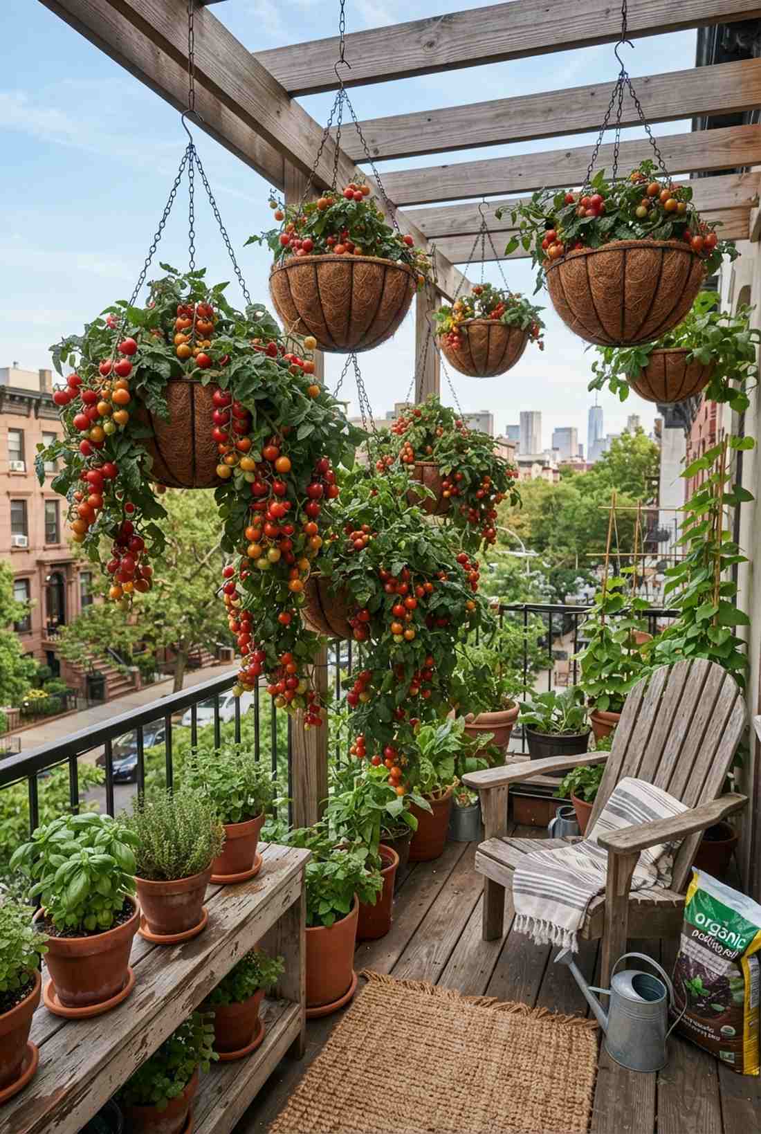 tumbling tomato baskets