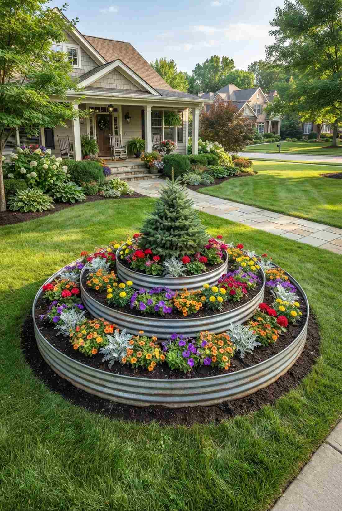 circular concentric rings