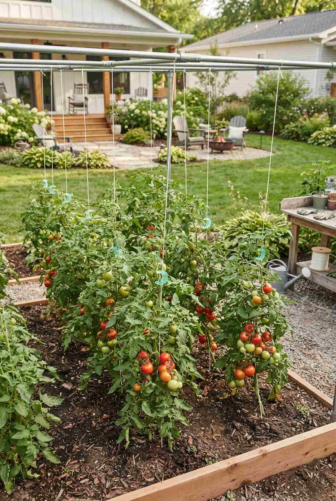 espalier wire frameworks