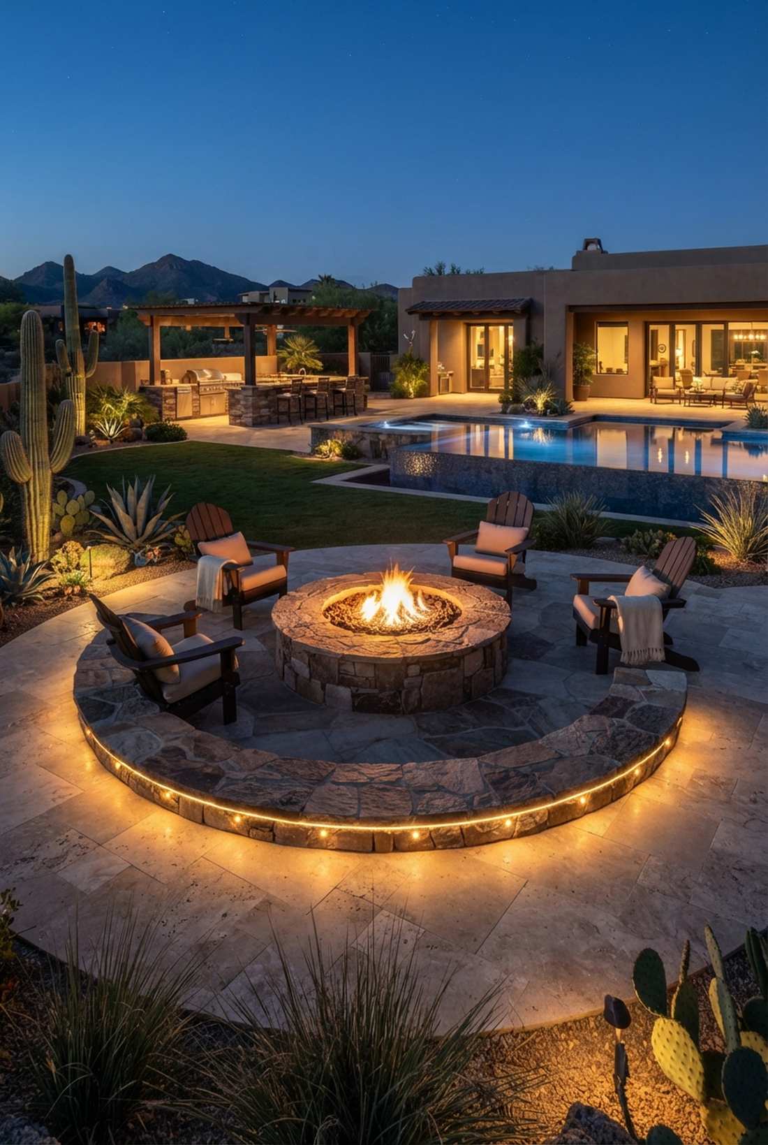 fire feature perimeter ring