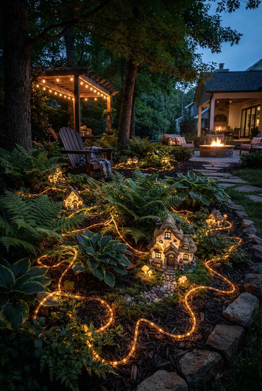 grove understory lighting