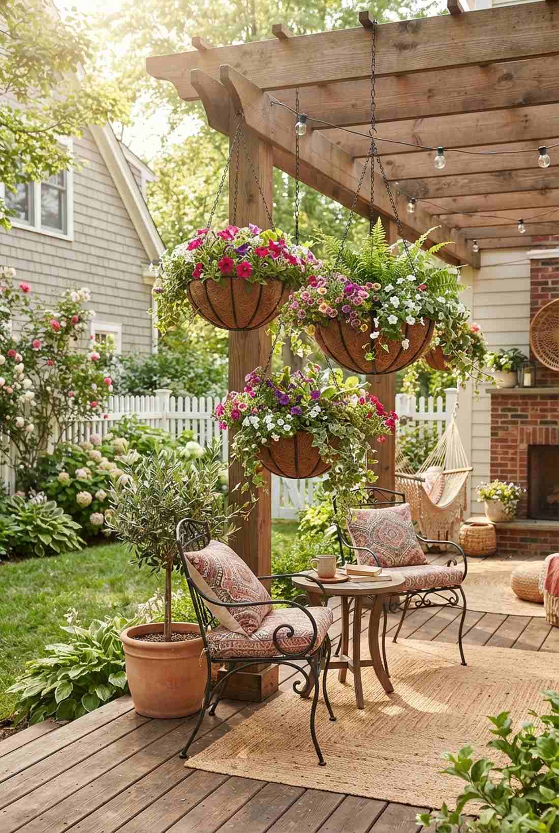 hanging basket layers