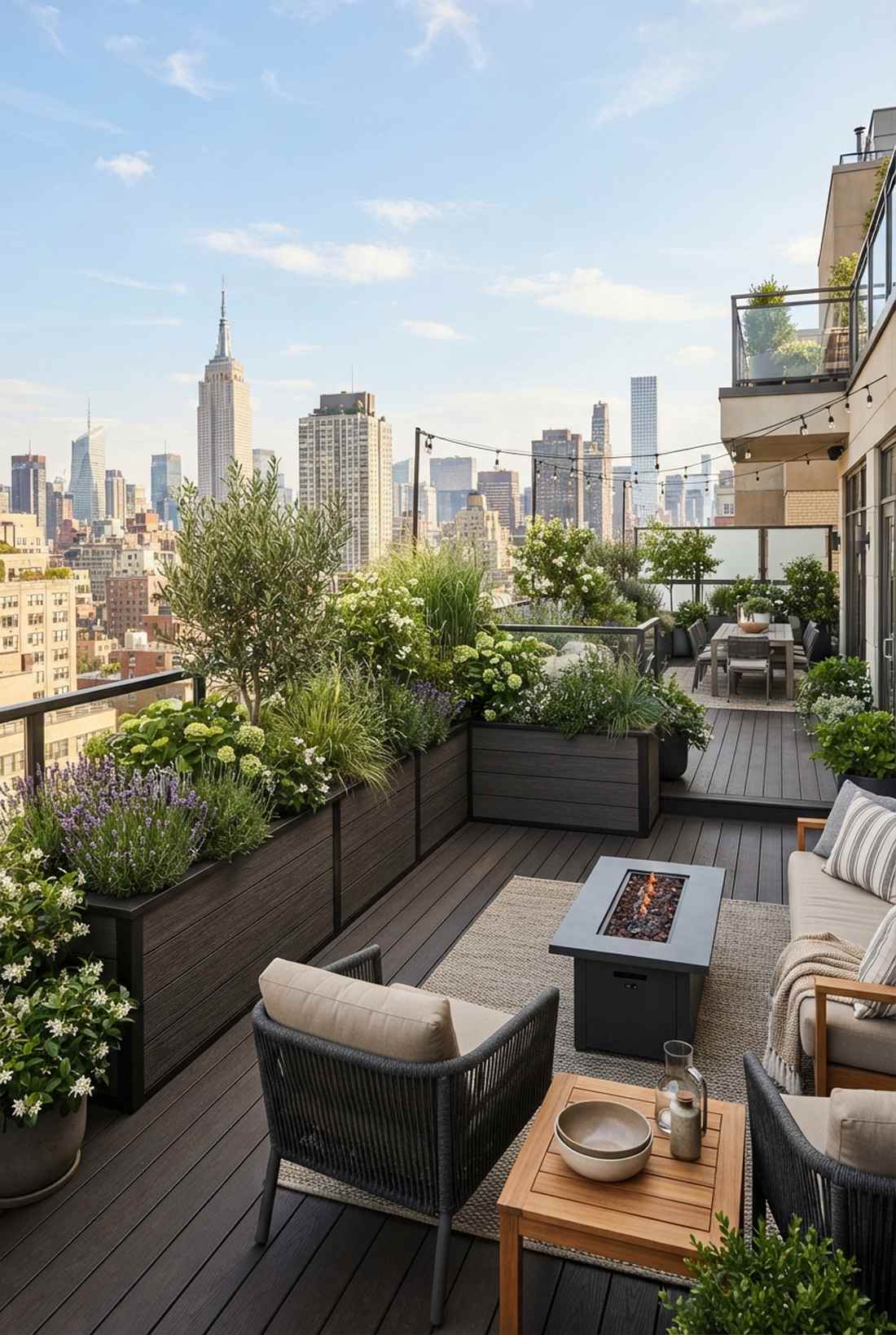 intensive rooftop gardens
