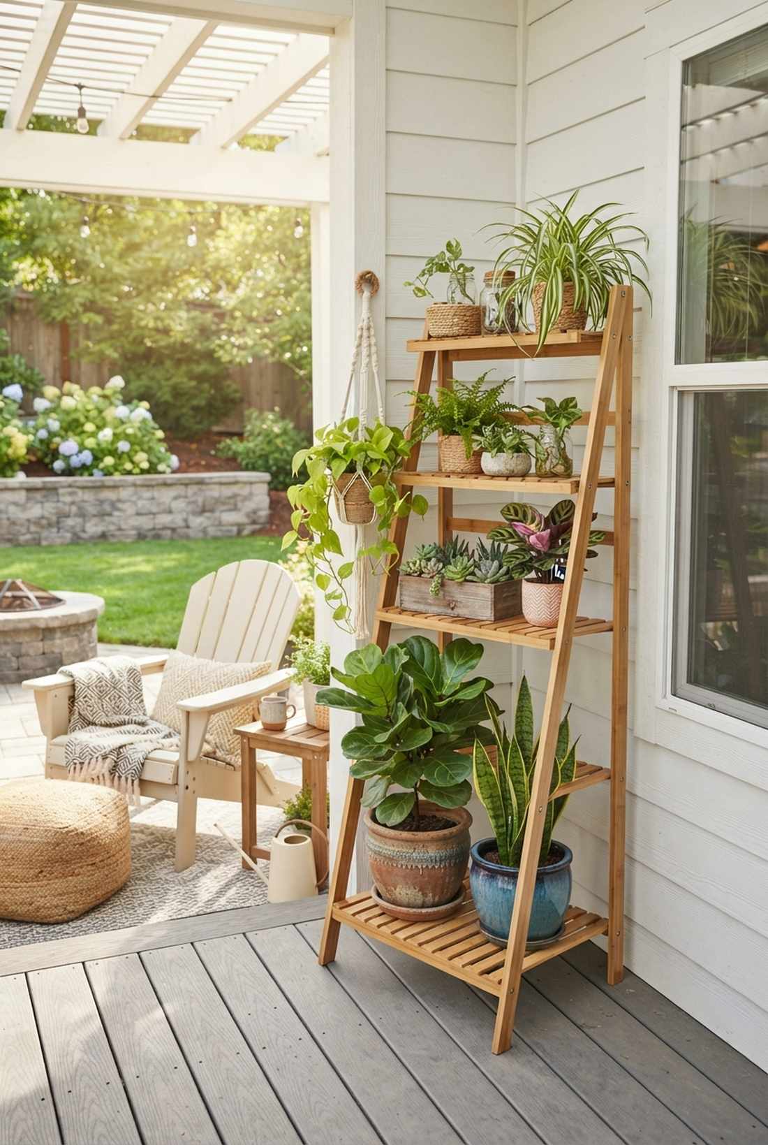 ladder plant stands