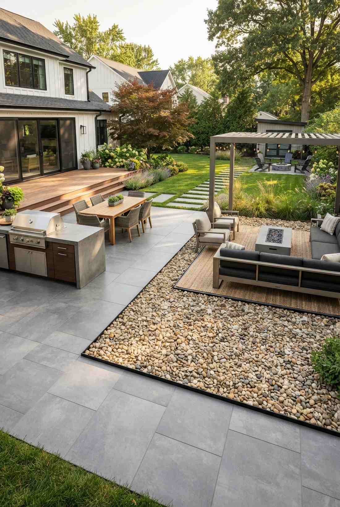 mixed material zones