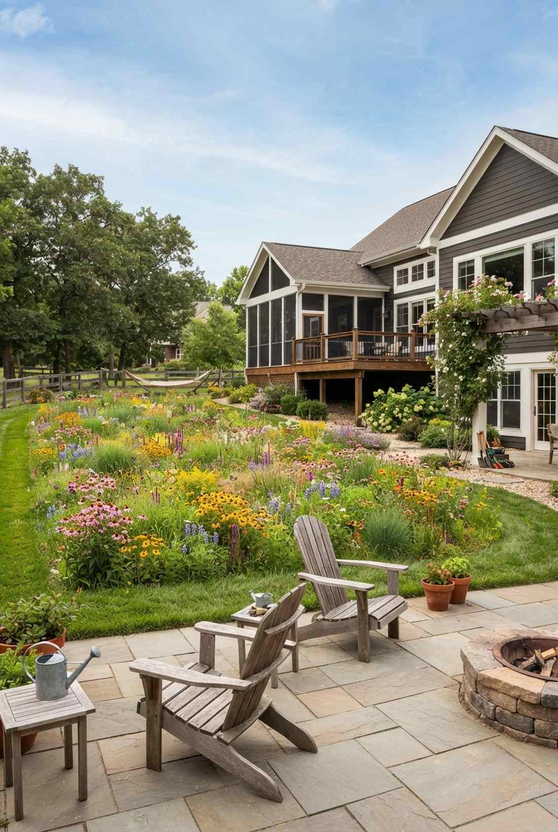 native prairie meadow