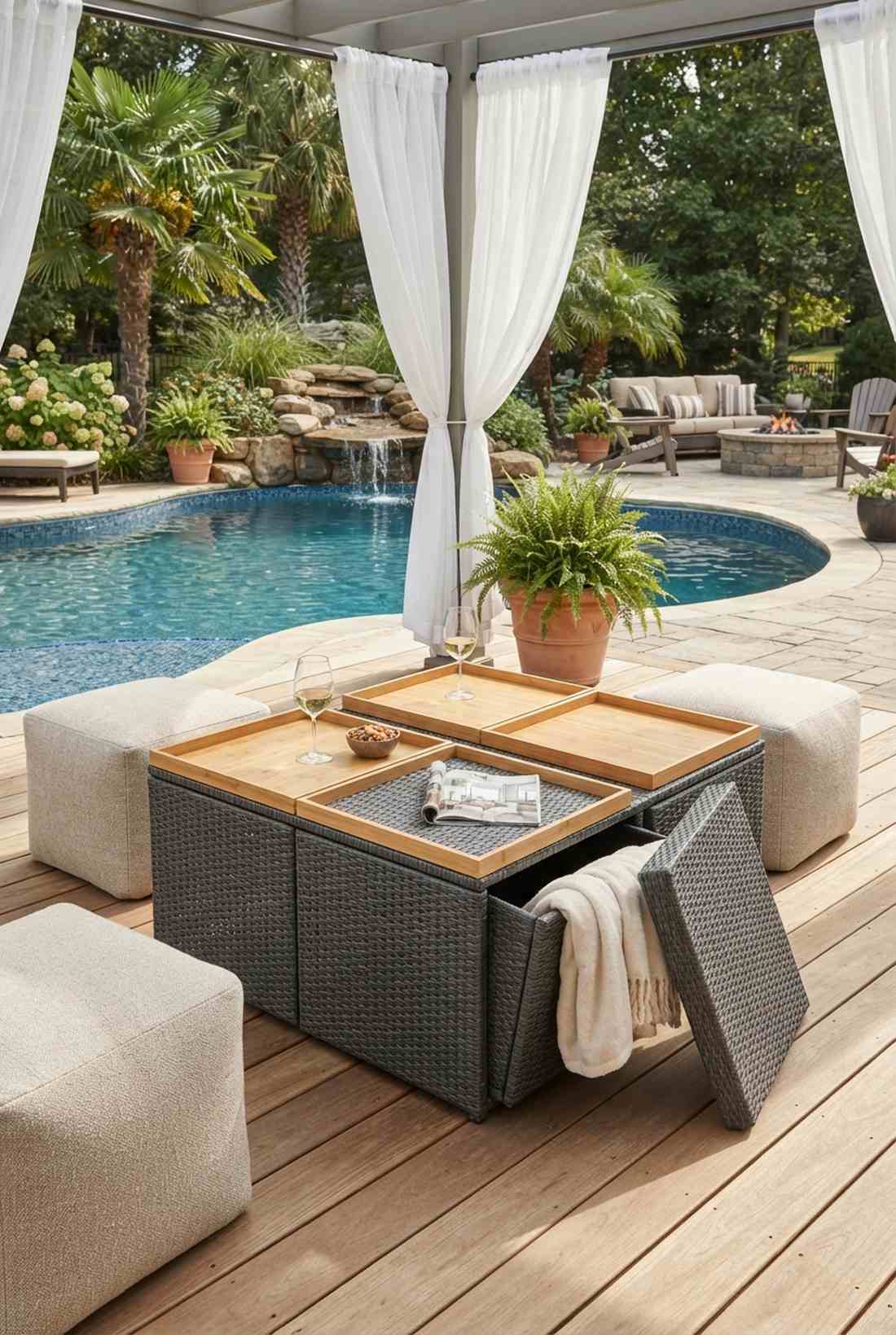 ottoman table hybrid