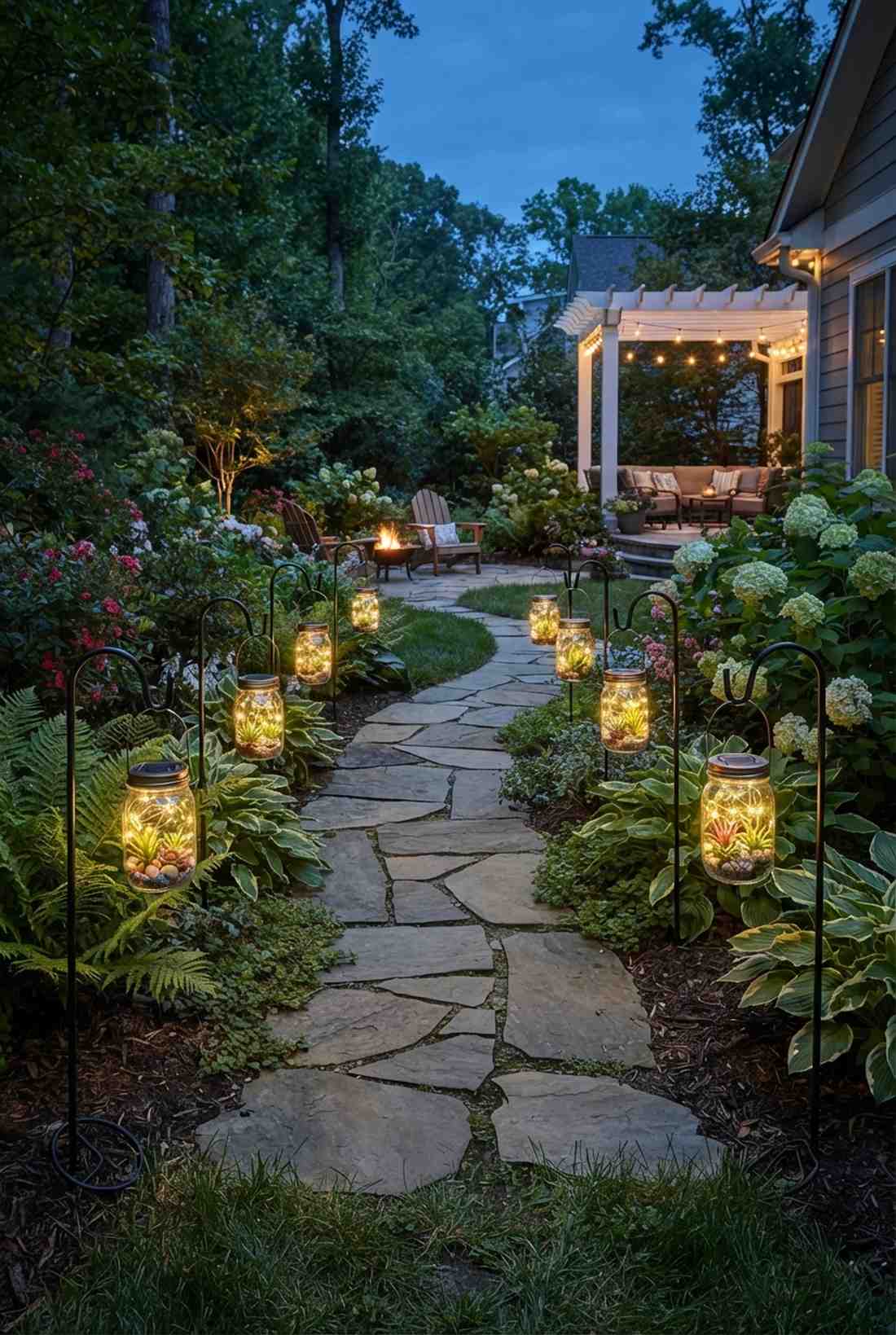 pathway solar jar luminaries