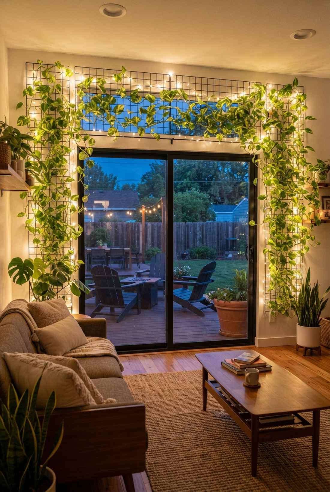 pothos indoor outdoor transition walls