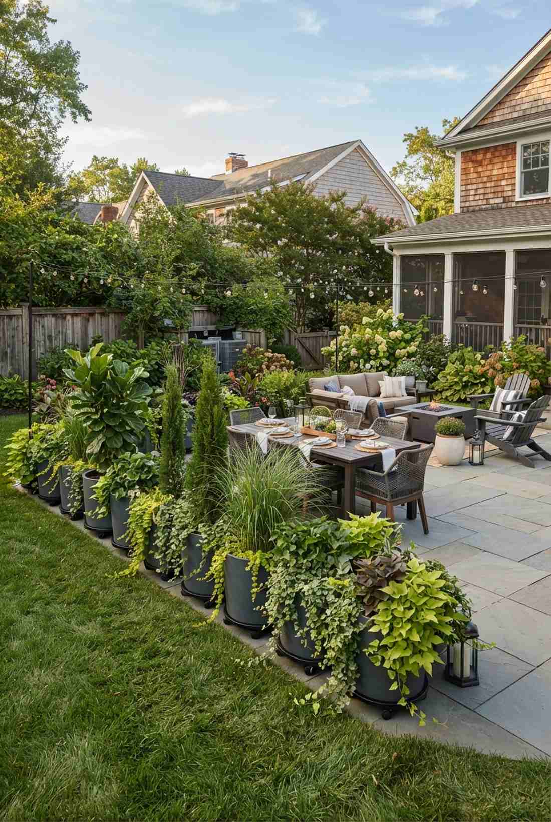 potted plant perimeter definition