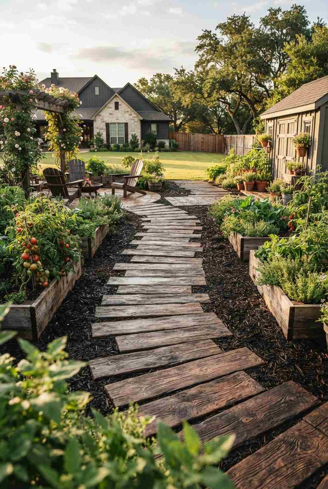 railroad tie style concrete
