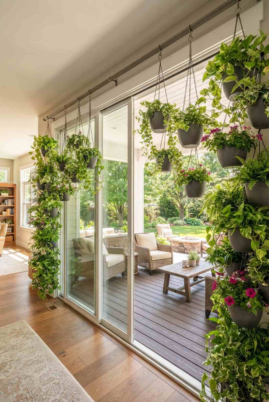 sliding door frame gardens