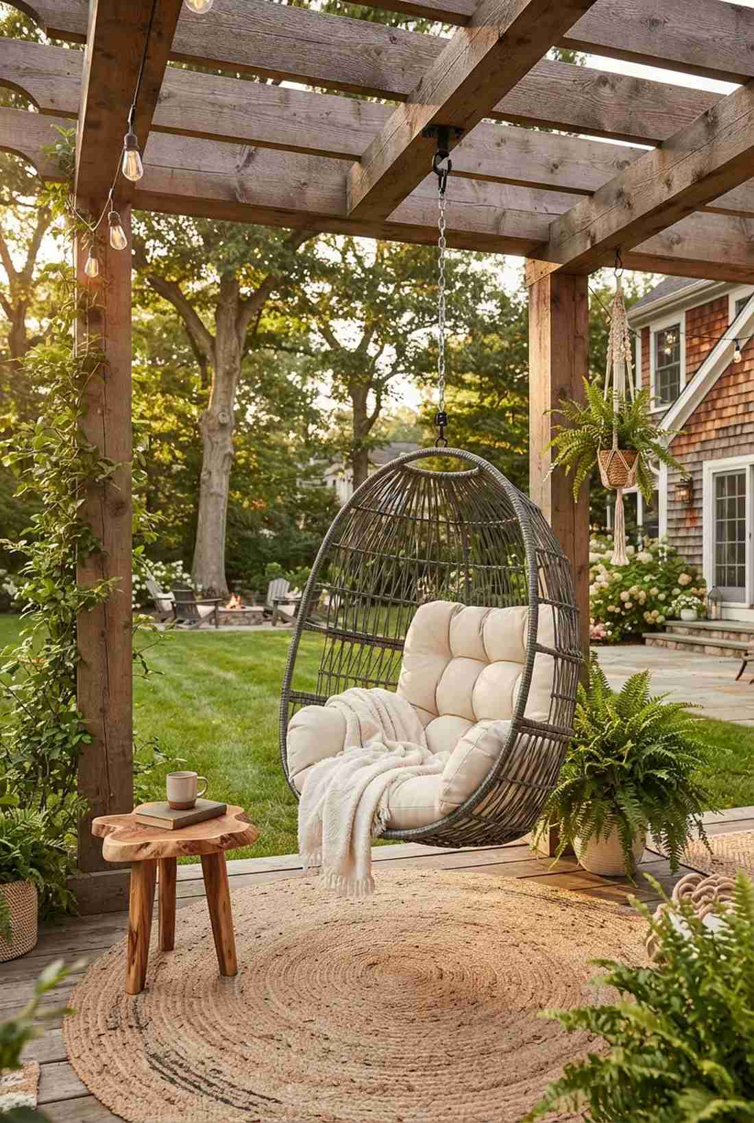 swing chair nook