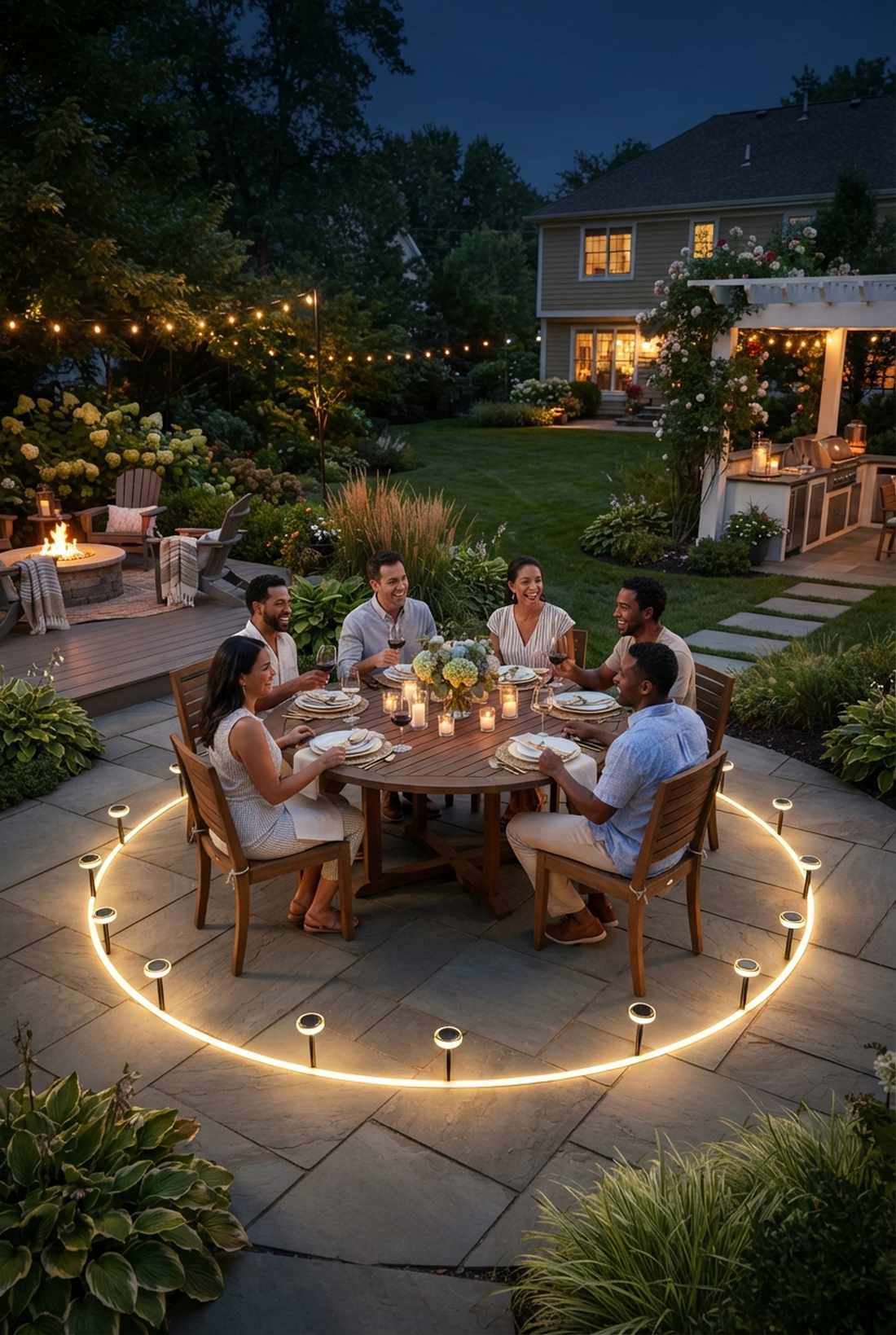 table perimeter ground ring