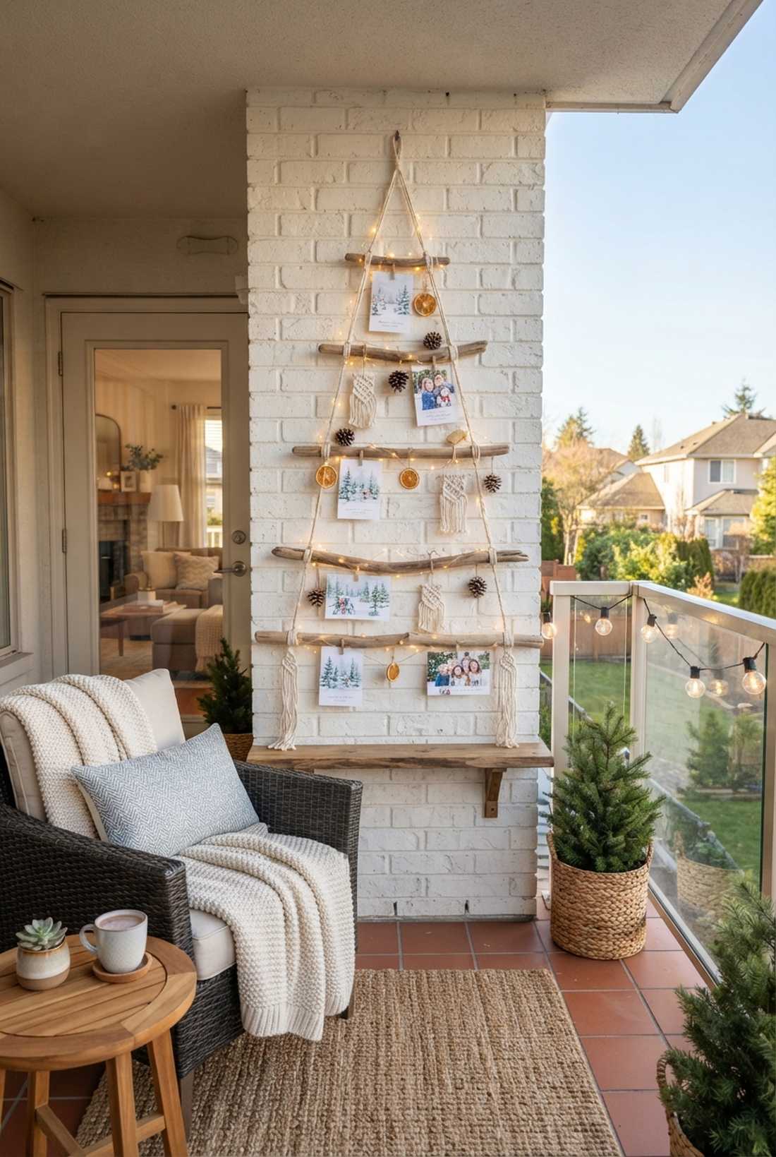 tiered branch wall tree