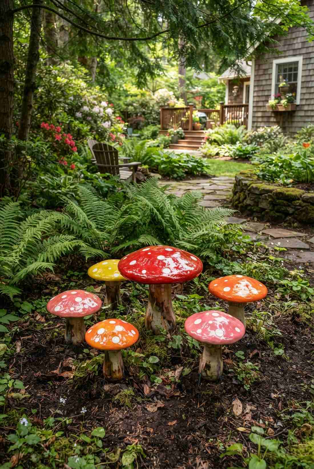 toadstool mushroom seating